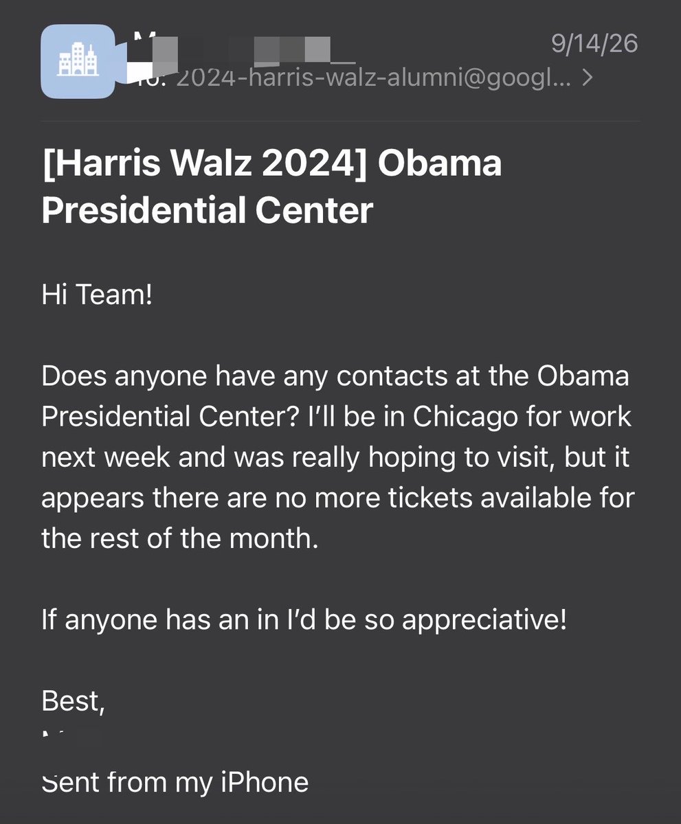 OrganizerMemes's tweet photo. The Harris Walz 2024 alumni listserv has thousands of people on it. One of those people keeps sending in the most ridiculous asks in what is otherwise a group meant for sharing job opportunities. https://t.co/LvIhHKlNqP