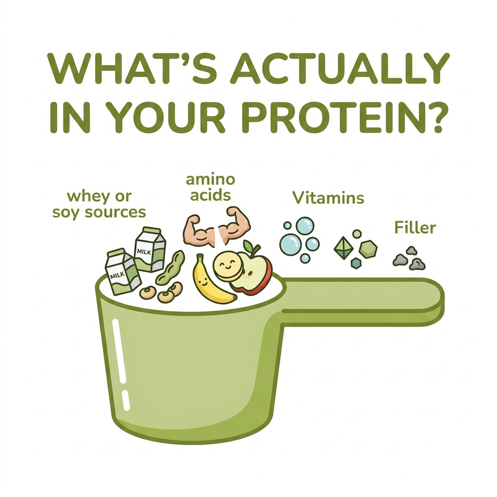 AutoimmuneHN's tweet photo. What's actually in your protein?
That's the question most people should be asking.
Don't just look at the protein number. Turn the container around and read the ingredients.
#ReadTheLabel #RealFood https://t.co/5cPQ4o6NAY