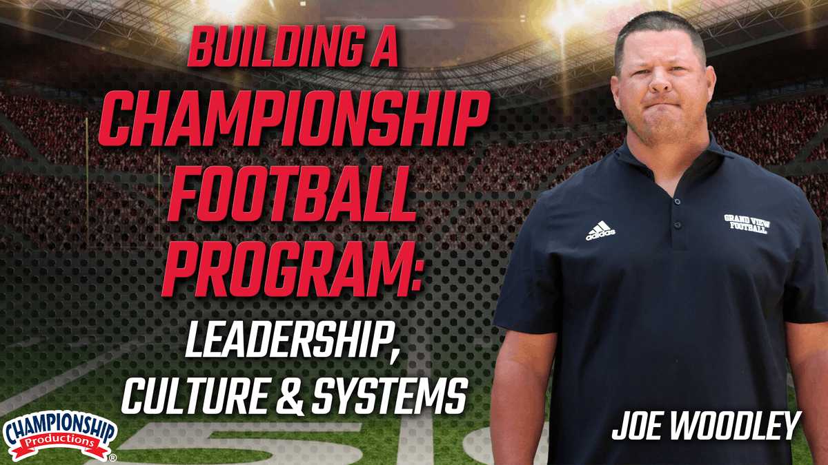 ChampProduction's tweet photo. 🏈Turn Weekly Goals into a Championship Football Process🔥
➡️In this excerpt from 'Building a Championship Football Program: Leadership, Culture & Systems', 2024 NAIA National Champion coach Joe Woodley explains how he uses Monday scouting reports to establish performance and outcome goals for the week. 
📈The goals include winning the turnover and explosive play battles, scoring at least 30 points and limiting penalties. 
🌟  Learn more here: https://t.co/OBiMsIRMMo
#learnfromthebest #becomeyourbest #footballcoach #football #footballprogram