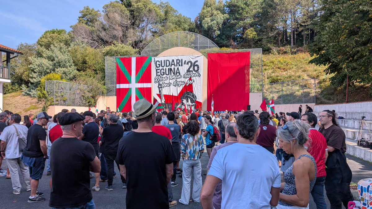 PCRG_gal's tweet photo. Acompañando aos camaradas de @jardun_koordinadora no seu Gudari Eguna.

Pola independencia, o socialismo e o internacionalismo proletario! ✊🇨🇳 https://t.co/odqcHXuNC7