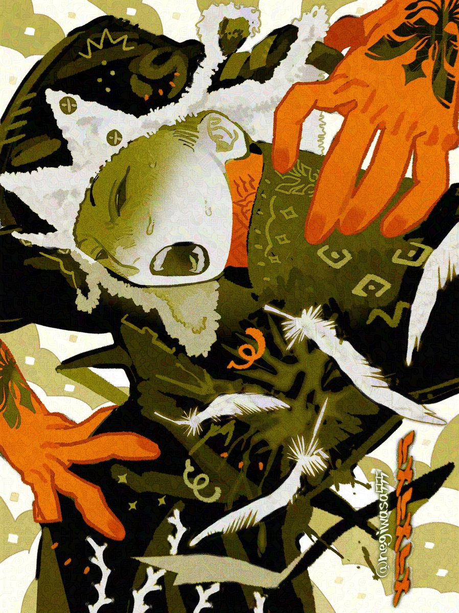 negiwasa555's tweet photo. 描いてて楽しかった絵 https://t.co/1vjXTbToQU