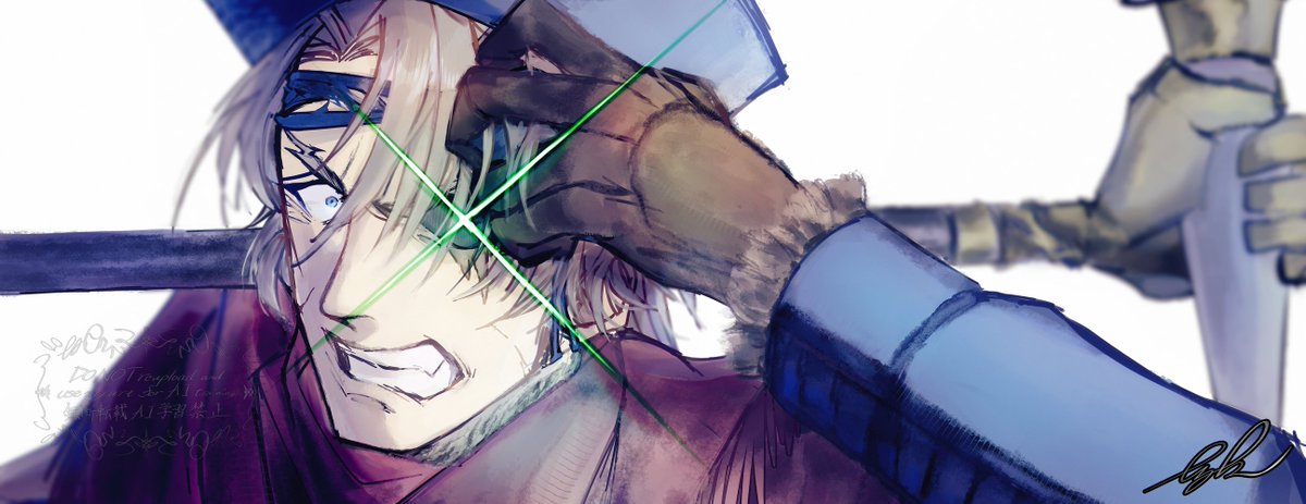 tyk_Dsky's tweet photo. ※目捏造
またヤン・ジシュカ描いちゃった。眼帯キャラ見るとこう描きたくなるんだよな～😌 #tyk_art https://t.co/TPSwyATLnI