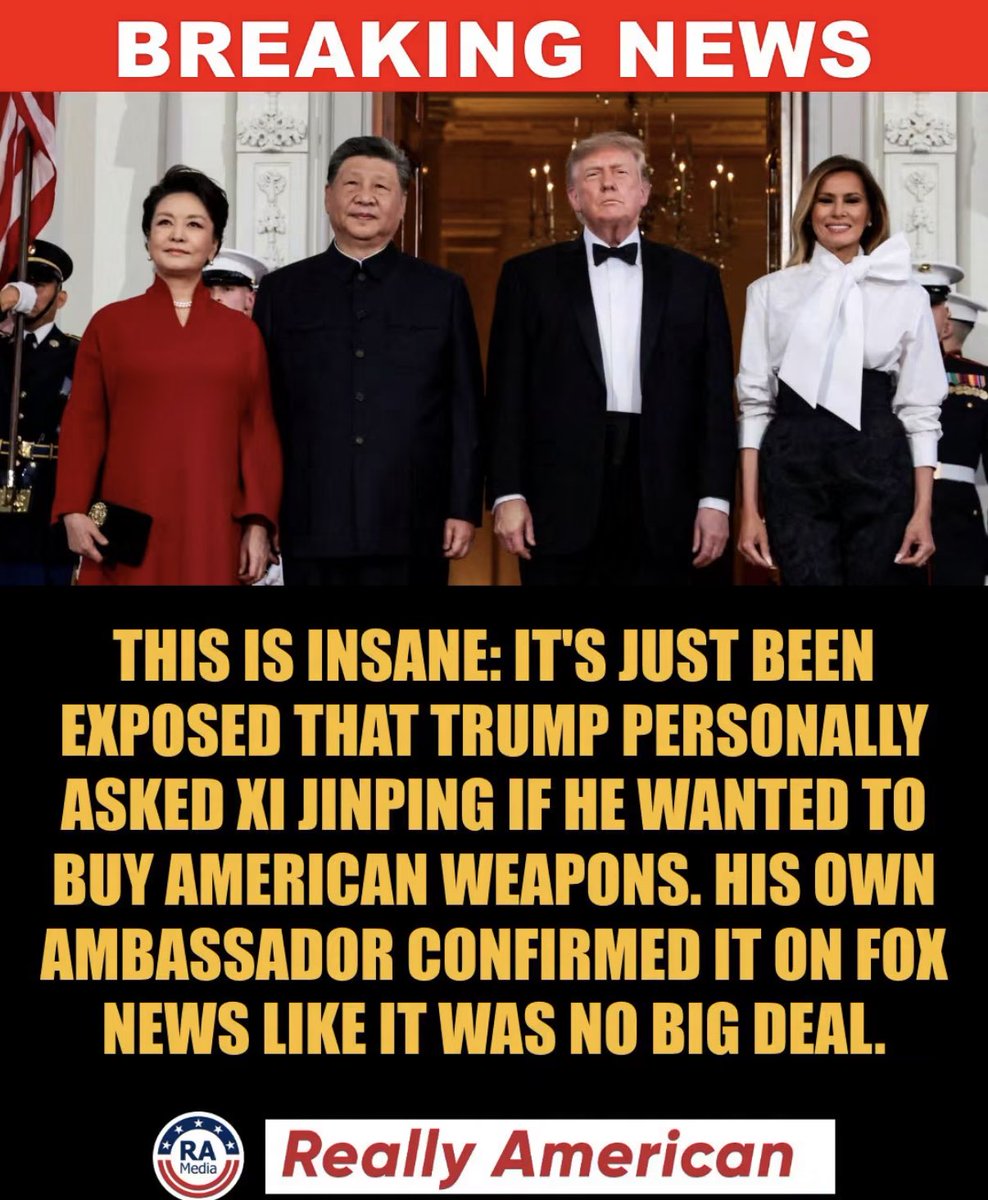 AnnieForTruth's tweet photo. WTF? Trump’s own Ambassador to China, David Perdue, admitted on Fox News yesterday that Trump personally offered to sell American weapons to Xi Jinping. It appears it was no mistake that China obtained  sensitive US technology when F-35 parts including canopy & weapons bay door were inadvertently sent to Hong Kong. 🤬 This lying, corrupt, incompetent administration needs to go. #VoteBlue