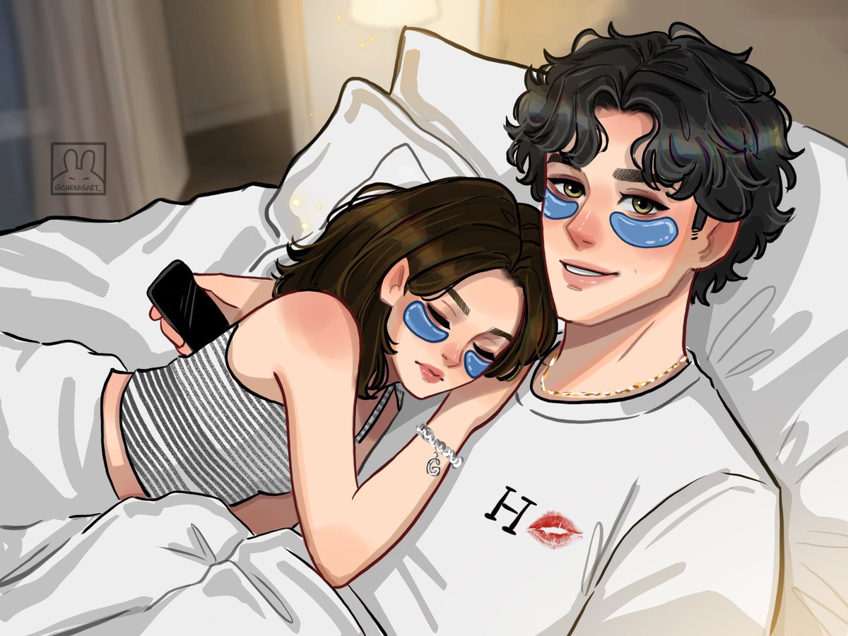 grahmfv's tweet photo. ⋆.˚ #occouplesweek26 | day 02: love language. 

"but i can't go anyway. got plans with my girl this weekend." garrett’s face takes on a faraway expression, a mixture of wonder and pure bliss.

priority, physical touch &amp; quality time! hannahgarrett enjoying each other’s company. https://t.co/QQsTd5wTcY