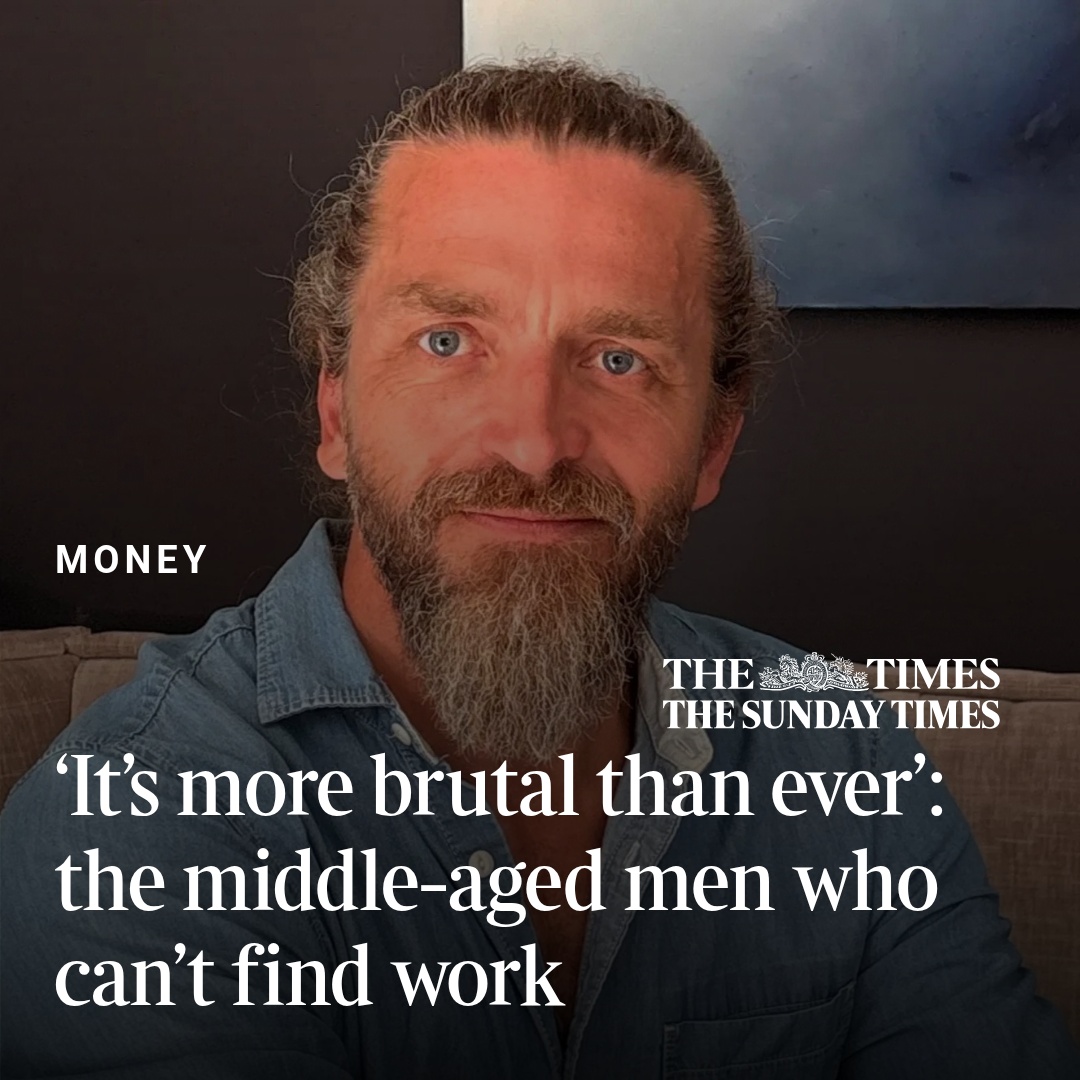 thetimes's tweet photo. Experienced professionals are being left on the shelf as a tough labour market prioritises youth and cheaper talent