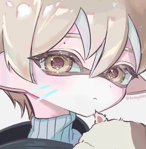 bunny9saya's tweet photo. #このタグを見た人は自分の絵柄の目の部分を見せる 

두번째는 낙서인데 둘다 맘에들어 https://t.co/KkZ5bTihfu