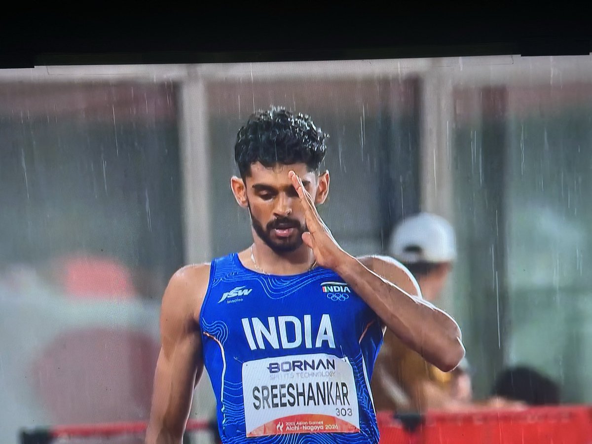 shivasportsind's tweet photo. #Athletics              

#Asiangames #LongjumpMen

#Murali won #Silver  &amp; medal number 43 for #teamindia #india 

@VishankRazdan @monster_zero123 @Anmolkakkar27 @TheKhelIndia @kaypeem @Flydon8 @Navinsports  @anushiyaxx @the_anandgoyal https://t.co/E19bY53CoM