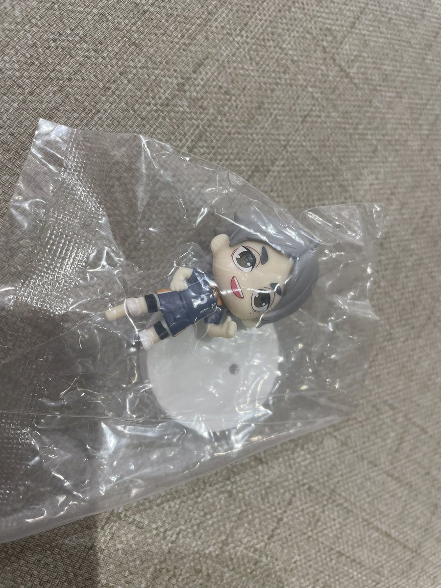 Megutaro4186's tweet photo. 【交換】ハイキュー‼︎ 
みあげてすたぁ マスコット
烏野高校 vol.1 ガチャ カプセルトイ

譲:菅原

求:澤村

埼玉、都内手渡しのみ
ただいま出先のためID付きお写真はお取引時に提示します。
検索からも気軽にお声がけください🙇 https://t.co/cHmzU0WONL