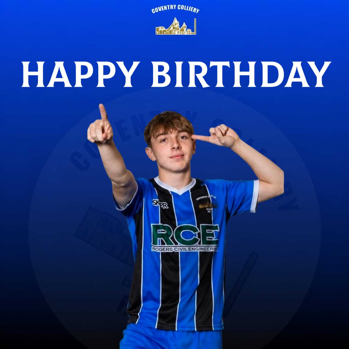 CollieryFc's tweet photo. HAPPY BIRTHDAY TO COLLIERY'S WONDERKID! @cbaytontimms9
Have an amazing day young man!
#UpTheColliery #CoventryColliery π΅β«οΈ https://t.co/Ve3QrwlFse