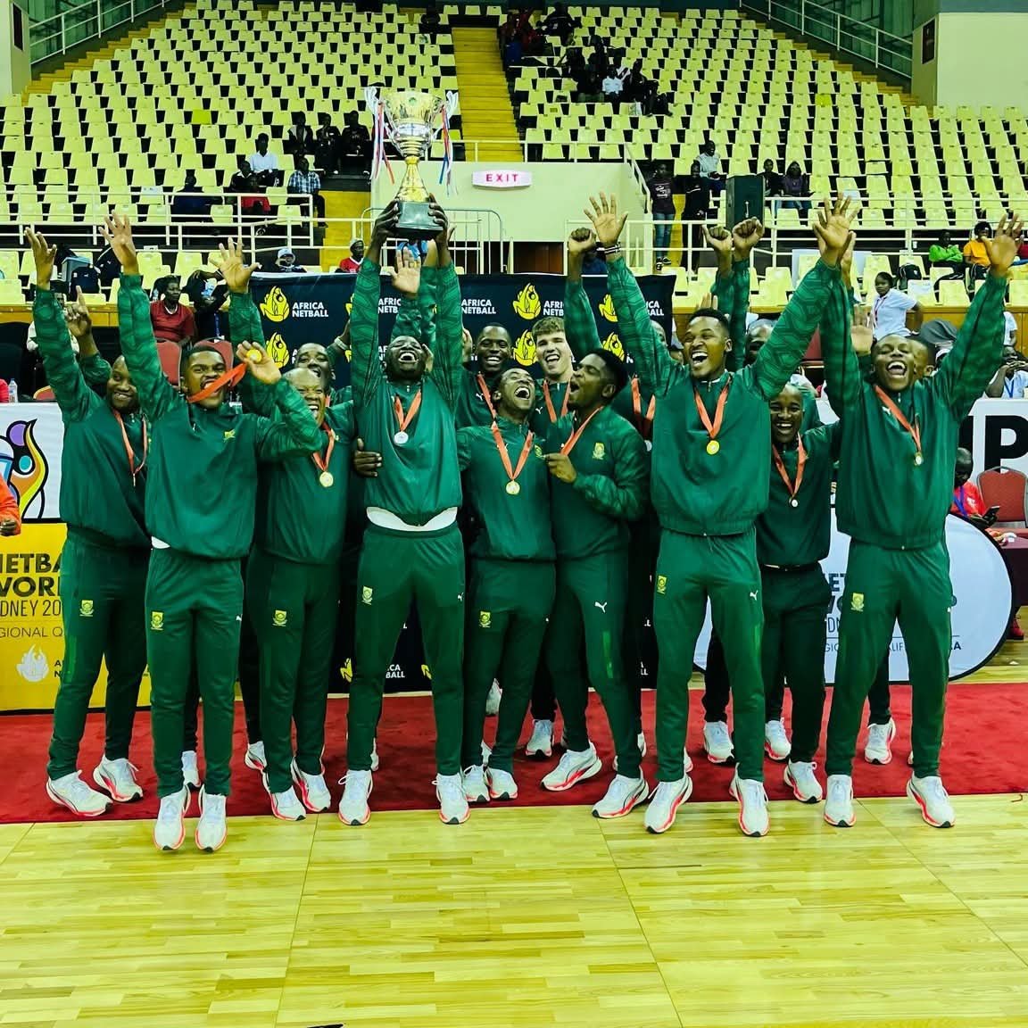 AfricaFactsZone's tweet photo. South Africa have won the Africa Netball Cup for the fourth year in a row. https://t.co/obJrUCDDBp