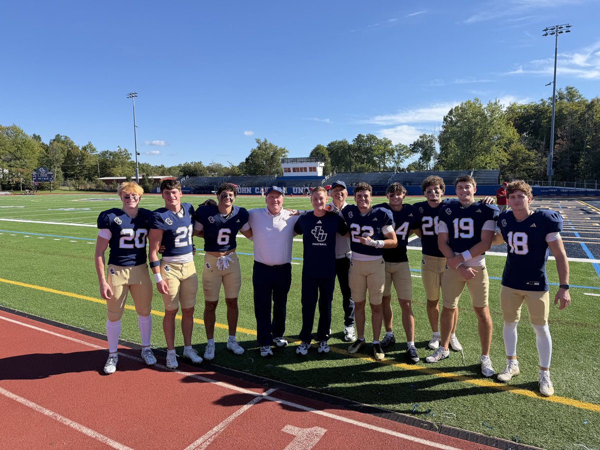 coachDeanPaul's tweet photo. In honor of National Equipment Manager Week, we’d like to thank our Head Equipment Manager, Shawn Cronin.  Shawn goes the extra mile for @jcusports, and we truly appreciate all he does.  “Crone Dog” is the best. 

Thank you, Shawn for making a difference. https://t.co/2uzysLGbOR