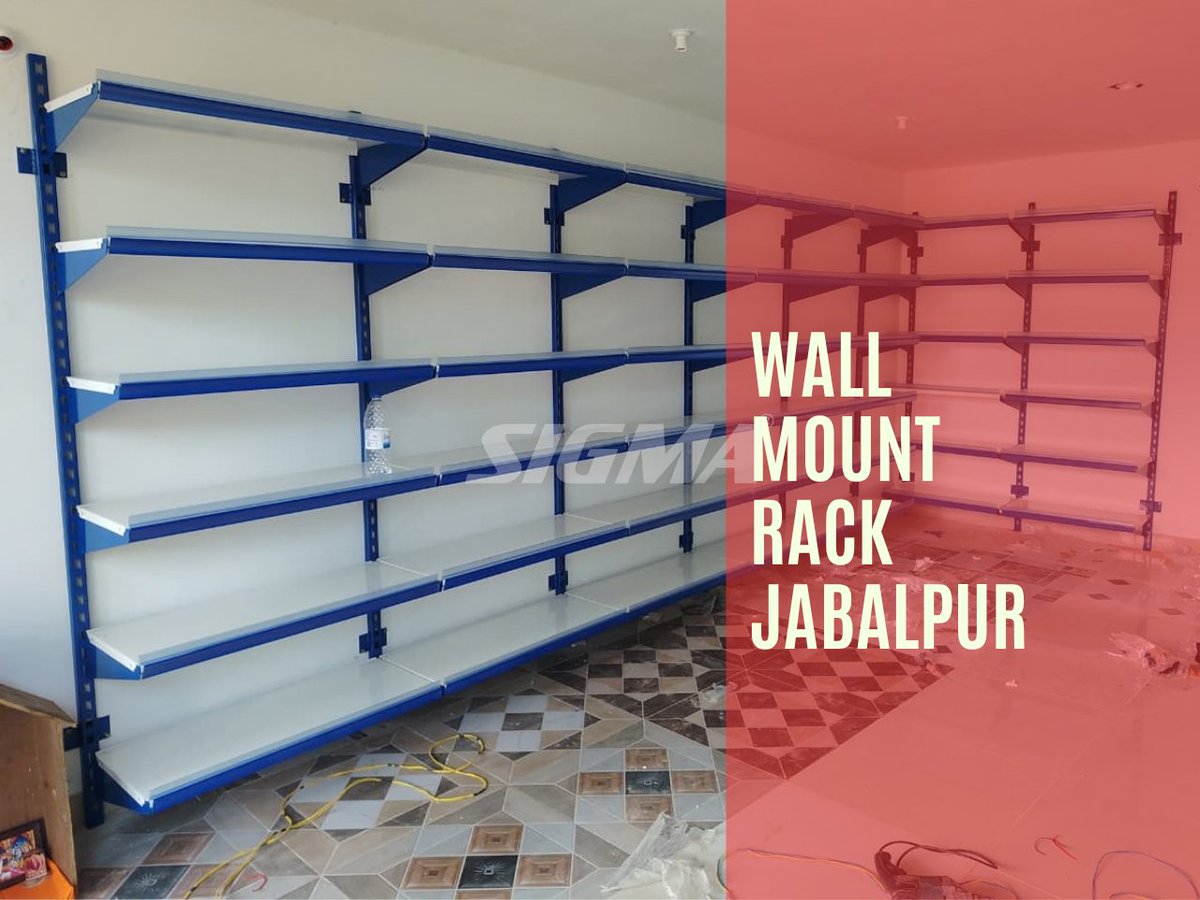sigmaracks's tweet photo. Sigma Racks has successfully completed a wall mount rack installation in #Jabalpur, providing a space-efficient storage solution for the customer’s retail space. The #wallmountrack system is designed to make effective use of vertical wall space
https://t.co/DOt2L8DCtz https://t.co/rXLepp6TeE