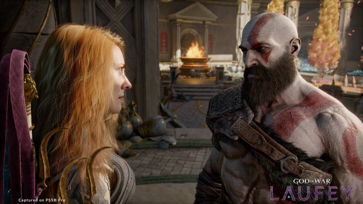 nib95_'s tweet photo. New God of War Laufey 4K #PS5Pro screenshots. Looks incredible! 🔥 https://t.co/yuJBhComfO