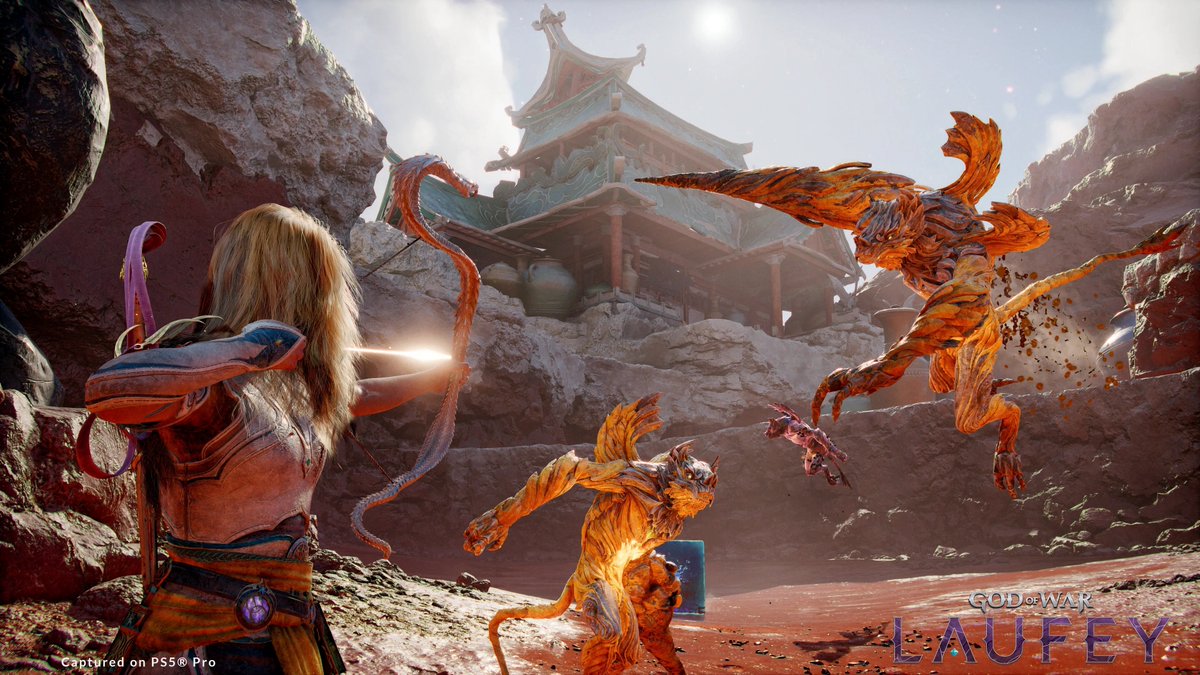 nib95_'s tweet photo. New God of War Laufey 4K #PS5Pro screenshots. Looks incredible! 🔥 https://t.co/yuJBhComfO