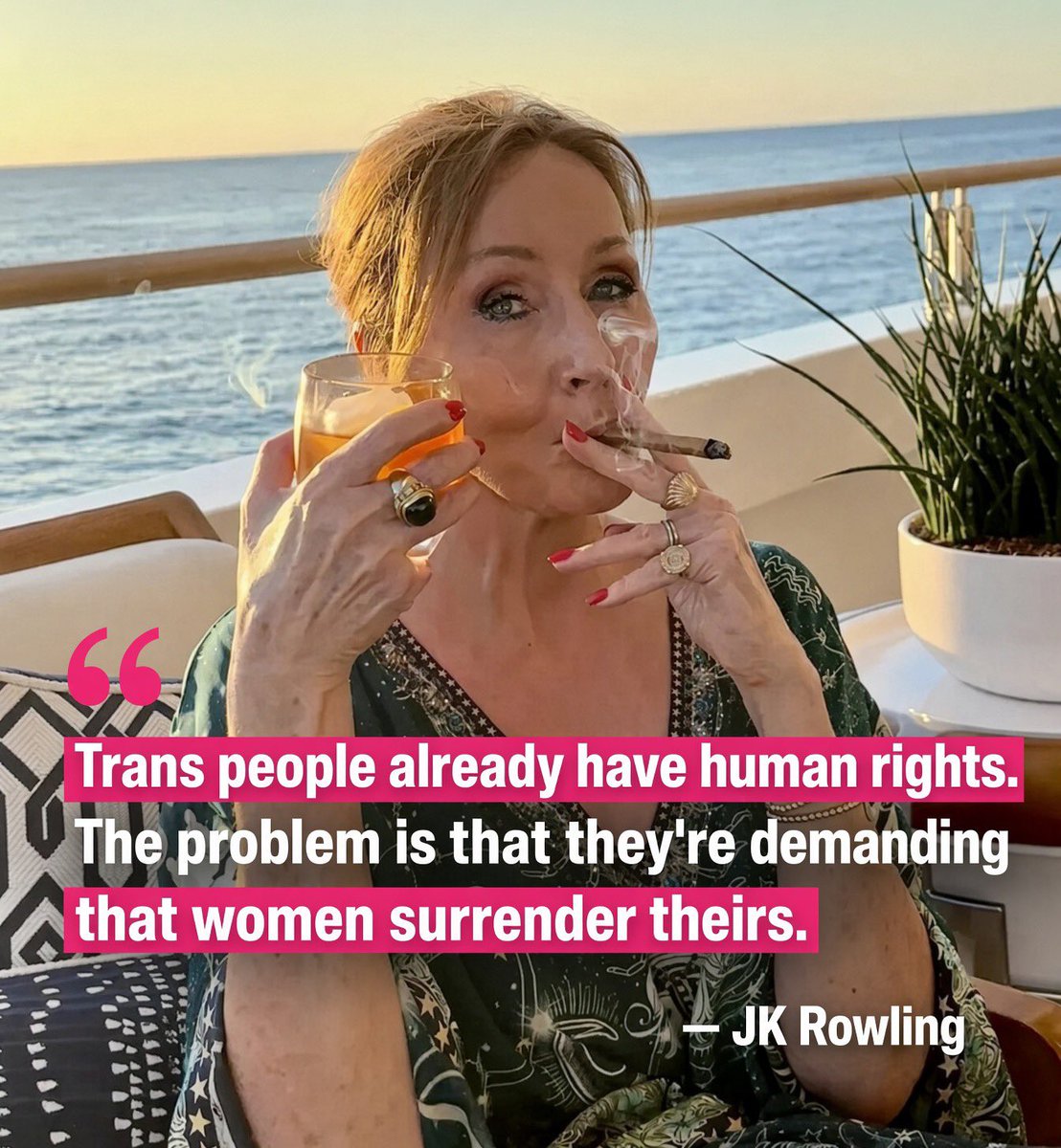 benonwine's tweet photo. What a great woman J.K. Rowling is.

She built a world that millions grew up in, then refused to lie when it mattered. 

She said women are women and their RIGHTS must be defended, stuck to it, and took the abuse that followed.

We support her. Completely. https://t.co/VhpWkpBhEZ