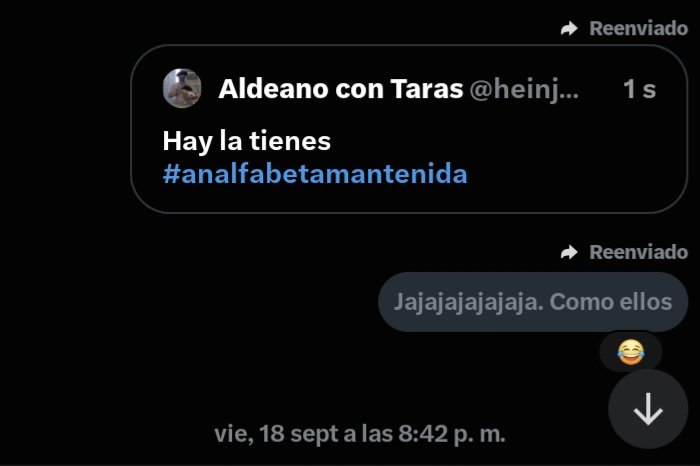 heinjerhar60's tweet photo. @pvtaspain @chachayabogada @BaronessaInferi @LaSaunaRB Ni escribir 
Troleo 
#sucnormal https://t.co/x1HZGRkYYm