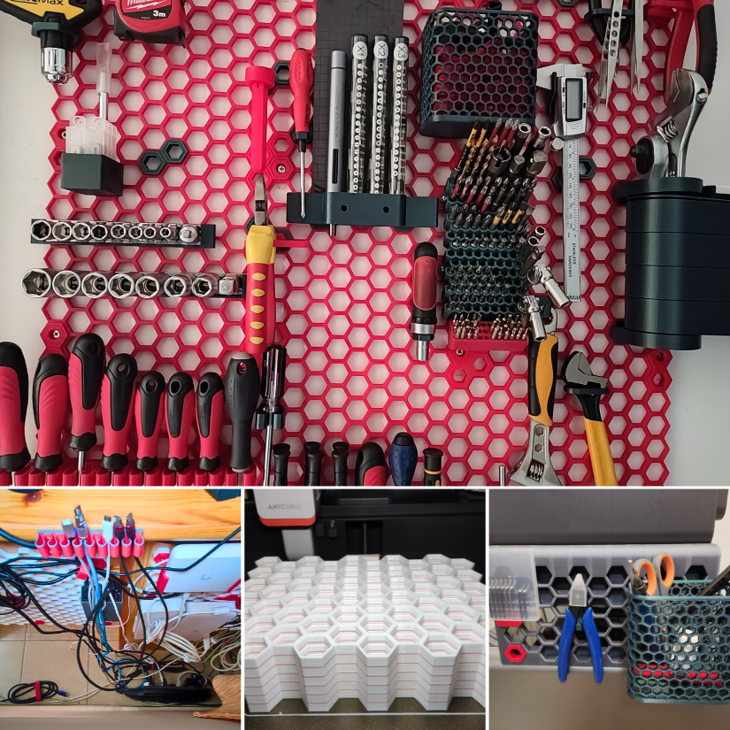 3DWithUs's tweet photo. We added new hands-on examples, including batch-printed HSW tiles, cable management, and an HSW-compatible setup on the @anycubic3dprint Kobra S1.
Guide by Márton Dimand @Marcidy_3D:
https://t.co/qGktC6Sqg8
#3dprinting #3dprinted #organizer https://t.co/iNGFAIVOvC