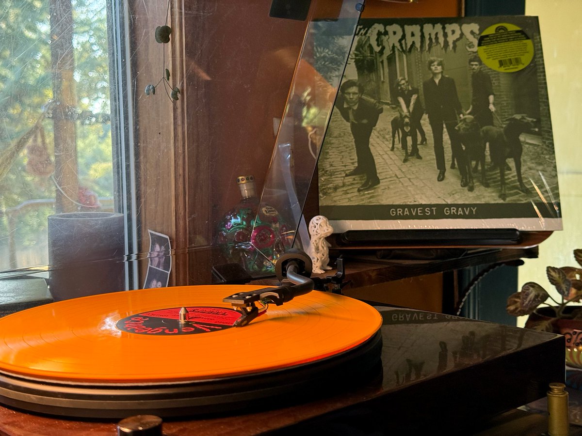 bcossel's tweet photo. "Punk rock is notoriously fast, and The Cramps could get quick with the best of them, but they seemed to have understood that the menace was in the slow."

We take a look at The Cramps Gravest Gravy -> https://t.co/LExCYUdXWG https://t.co/Cugeh8gzLo