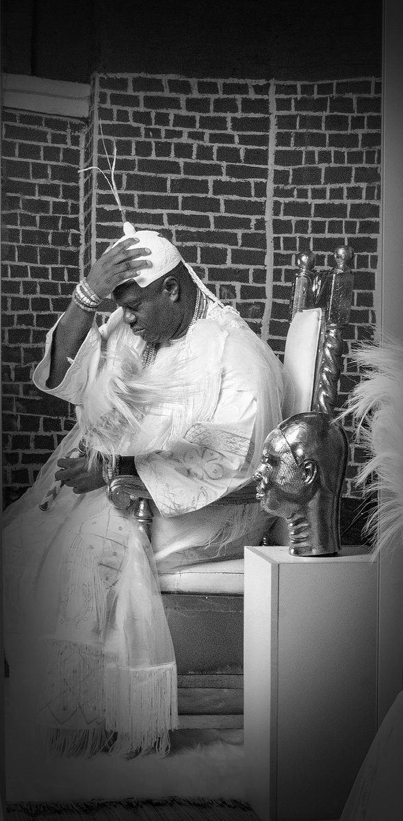 OoniAdimulaIfe's tweet photo. As I sit in quiet reflection during this year’s Olojo festival, I find myself looking back over the past ten years of a journey deeply connected to my ancestors, my heritage and the enduring spiritual consciousness of the Yoruba people. https://t.co/jD9w39Z6SY