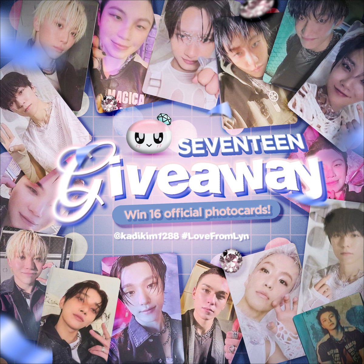 kadikim1288's tweet photo. SEVENTEEN GIVEAWAY | PH only

1 winner of 16 official SVT photocards (see pubmat)

Reply with how you became a Carat
RT and like this post

Ends October 15!

*LSF is on me! https://t.co/X1zYaVs64s