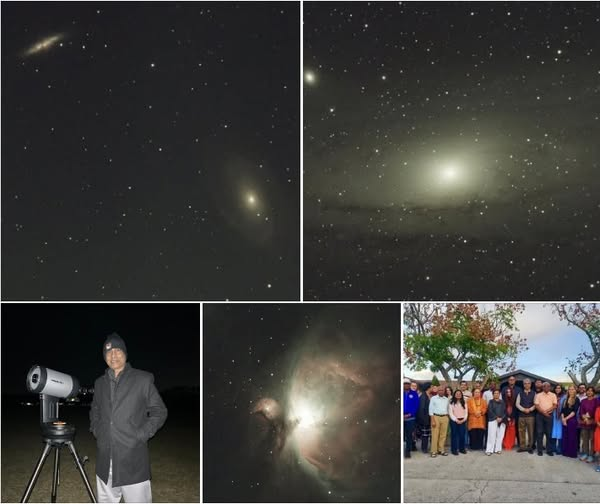 RajVedam1's tweet photo. Announcing the 3rd Ancient Hindu Astronomy Retreat

Organized by @StudyAtHUA 

Where: Pine Lake Retreat Center, Groveland, FL.
When: Dec 10th to Dec 13th, 2026.

Join me at the lovely campus of Hindu University of America in Groveland, FL, for a 4-day/3-night residential astronomy retreat in December.

With daytime lectures and night-time viewing the Nakshatras, Planets and Deep Sky objects, this is one unique retreat for astronomy lovers.

The lectures will cover ancient Indian astronomy all the way to  recent discoveries in modern astronomy.

With two powerful Celestron Evolution 6 telescopes, a smart telescope, several binoculars and laser pointers, Dr. Aditya Togi and I will conduct guided observation of the night skies over 3 nights.

And of course, there will be time to hike nature trails alongside lakes and meadows, attend early morning yoga sessions, eat healthy vegetarian foods, socialize with music and fun.

Interested (or know someone who might be interested)? Register here (space is limited):
https://t.co/qod2hMu72z?

See pictures from our past two retreats here:

2024
https://t.co/UHOMzoD1df

2025
https://t.co/oVtBODSpkR
