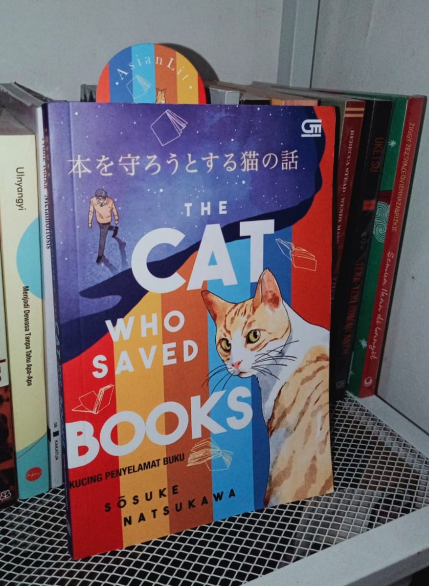 beingblooo's tweet photo. ❀ 𝙲𝚞𝚛𝚛𝚎𝚗𝚝 𝚁𝚎𝚊𝚍𝚒𝚗𝚐 ❀

The Cat Who Saved Books
— Sōsuke Natsukawa

Alasan membaca buku ini adalah karena ada Kucingnya🥰

#shottiesread
#bloooshelf 📚✨ https://t.co/CWWpNH4KkL
