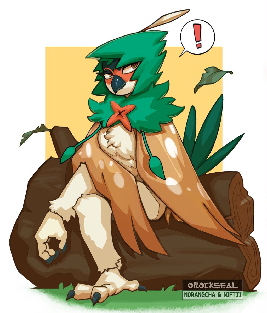 orockseal's tweet photo. Decidueye 🌱 https://t.co/W4zZKJ8DS0