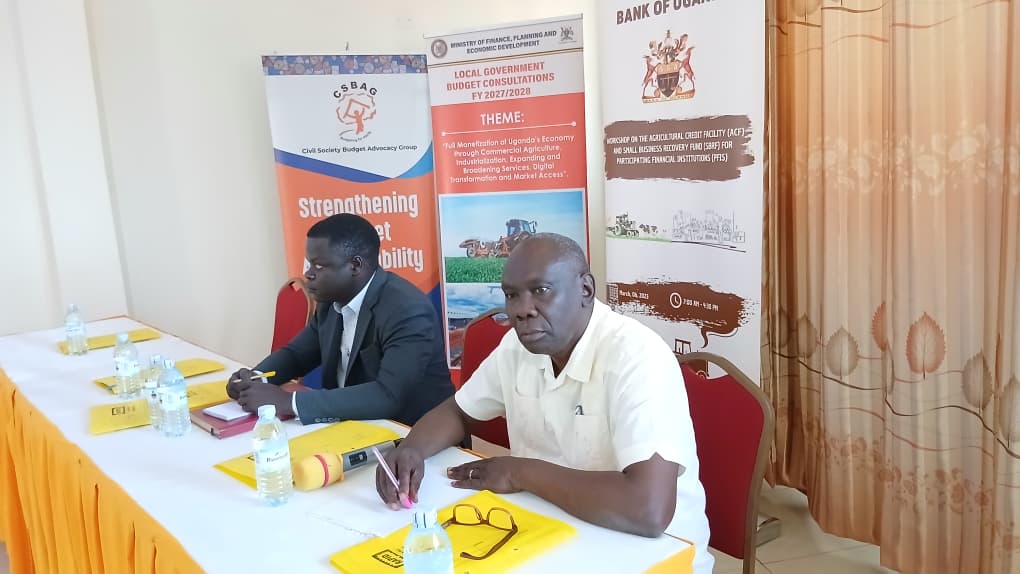 CSBAGUGANDA's tweet photo. 📍LIRA FY2027/28 LOCAL BUDGET CONSULTATIONS 
The Lira 2 regional engagement commenced in Margaritha Palace Hotel in Lira City, opening with a presentation from Mr. Tom Nyombi of the Public Service Pension Fund. 

He outlined the key features of the new public pension scheme, including its compulsory nature for all pensionable employees. Districts represented include Kiryandongo, Amolatar, Kwania, Kalaki, Kaberamido, Gulu District Local Government, and Gulu City.
#KnowYourBudget @mofpedU @ACODE_Uganda @SEATINIUGANDA @wecisnet @FRAUGANDA @NGOFORUMGULU @SensitiseUg @WDFUganda
