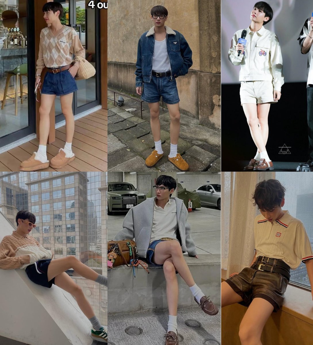 amf_gunnyy15's tweet photo. ชอบลุคน้องกันใส่กางเกงขาสั้นมาก ยิ่งลุคในคลิปน้องกันยังไม่เคยถ่ายหรือออกงานเลย ใส่แป๊บๆก่อนกลับบ้านเอง วันที่ 4 สนใจมั้ยคับ ตอนนี้ผมยาวใส่แล้วสวยขึ้นไปอีก ตรงกับวันเกิดน้องด้วย อยากเห็นลุคสวยๆเลย🤗@AtthaphanP  https://t.co/bhfUqJQvOU https://t.co/y6PfRp62v4