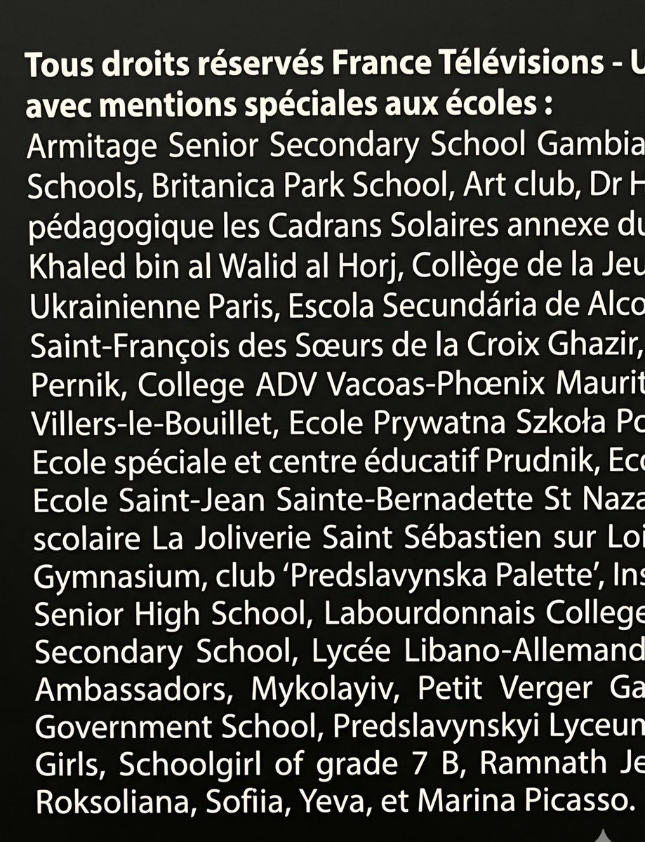 natcomgambia's tweet photo. During a historic visit by Pope Leo XIV on the 25th of September, 2026, at the UNESCO headquarters in Paris, student artwork from Armitage Senior Secondary School were spotlighted in an 80-piece global peace mural created for the International Youth for Peace competition. https://t.co/DWFv5alfkU
