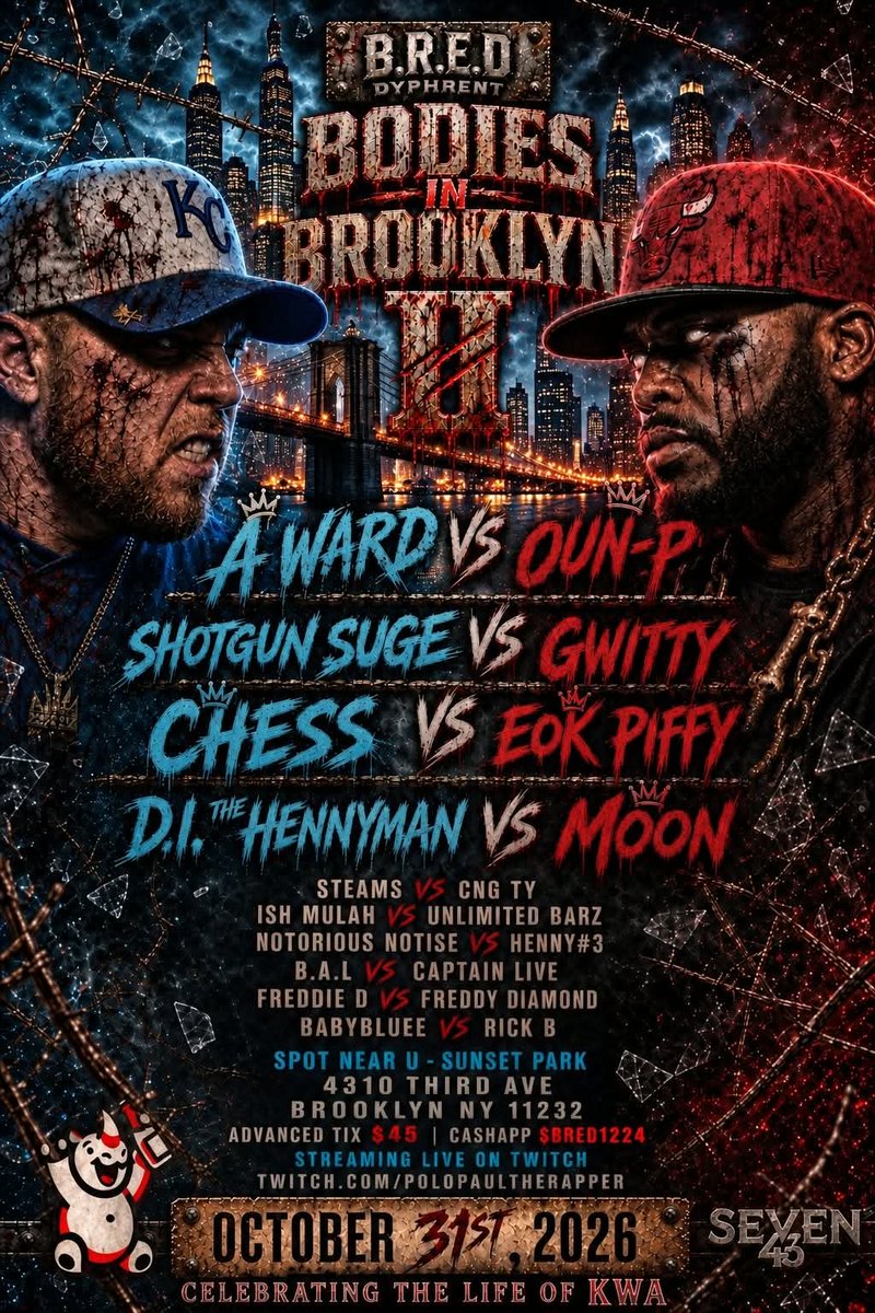 iam_babybluee's tweet photo. Target Practice 🎯
Halloween 🎃
Bodies In Brooklyn 2 😈
Celebrating The Life Of Kwa 😇🕊️
‼️STREAMING LIVE ON TWITCH‼️
#AnotherJohnDoe #BRED #This4Kwa #brooklyn #virginia https://t.co/6DrMPeqg9E