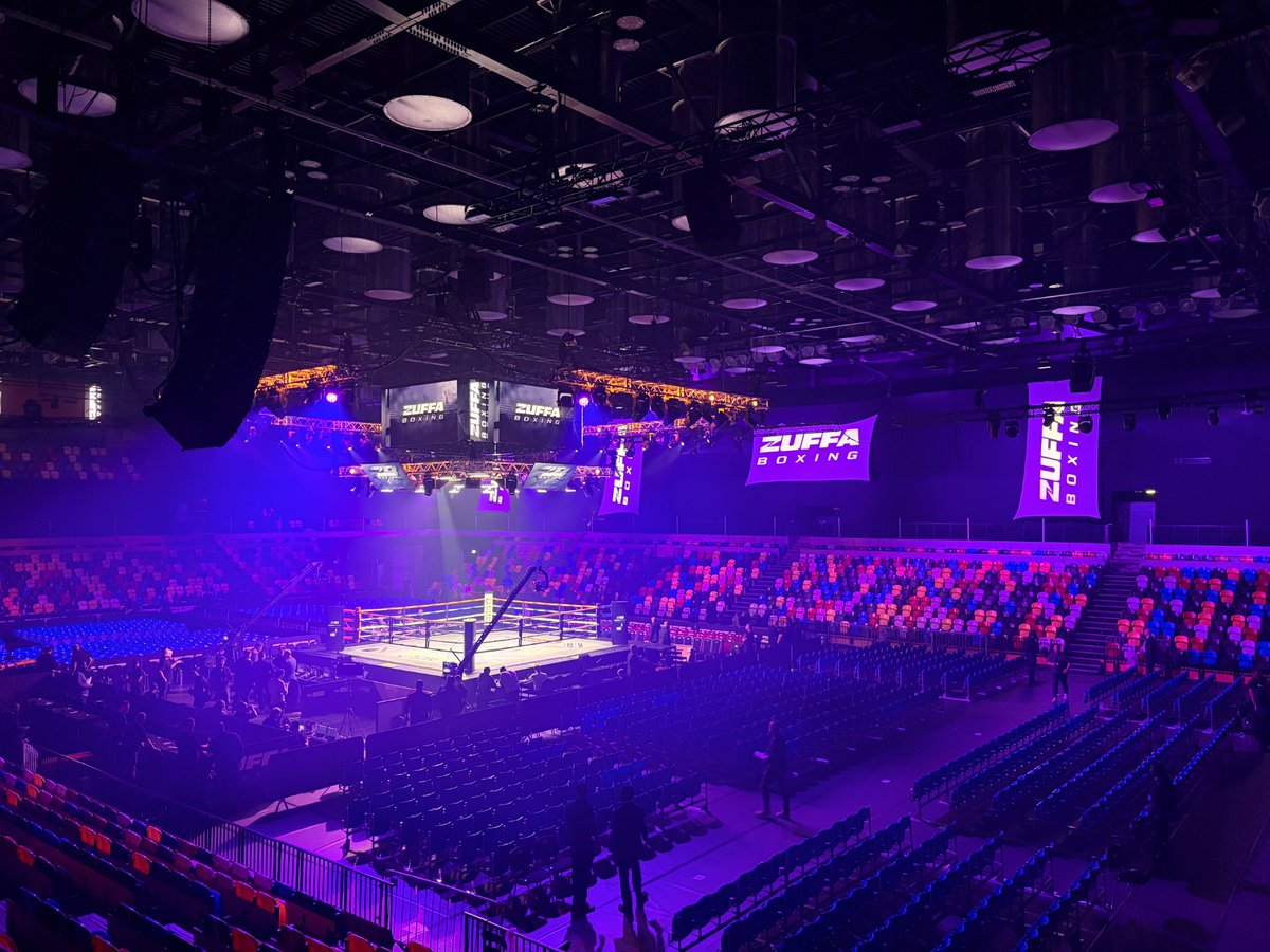 CopperBoxArena's tweet photo. Zuffa Boxing 11 lands at Copper Box Arena! 🥊🔥

A brilliant weekend of boxing as Johnny Fisher faced Michael Pirotton in a heavyweight headline bout, with 2,600 fans in the arena for a night of live action.

A huge thank you to everyone involved in bringing the event to life. 👏 https://t.co/5aXkRqLOh7