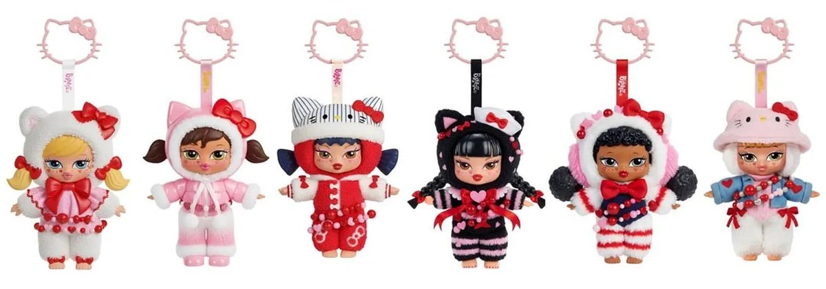 sanriodaily's tweet photo. NEW hello kitty ‘bratziez’ 💫 https://t.co/3DPFqirF47