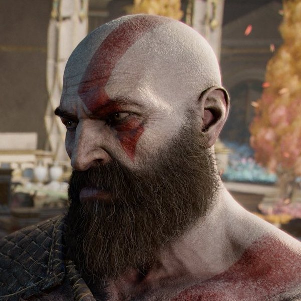 Invinium's tweet photo. They killed 5 people at Santa Monica to get this beard textured https://t.co/aYIOdfE5kp