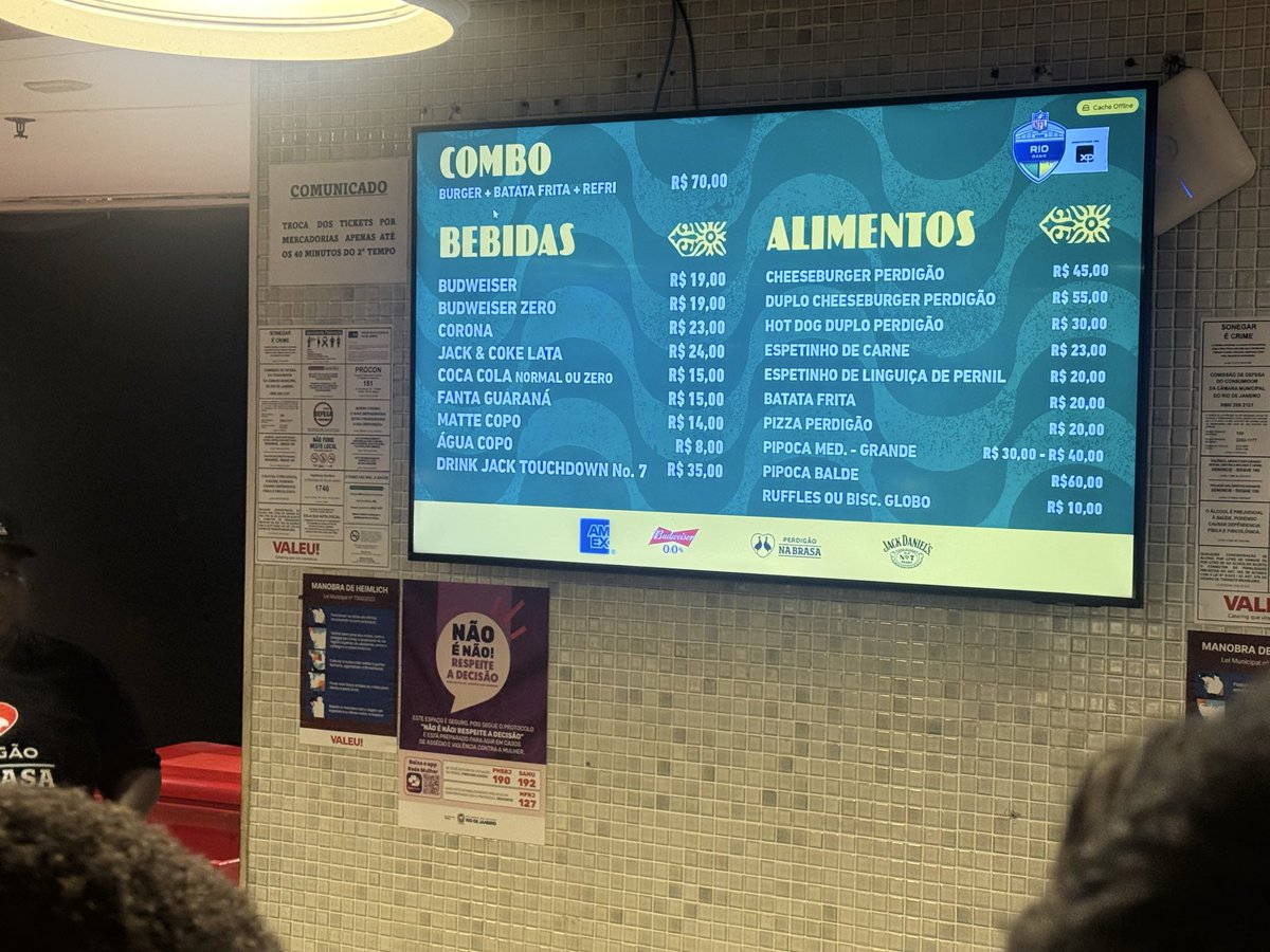 TouchdownTrips's tweet photo. Another reason to love Rio - stadium beers from the equivalent of £2.76!!

You better believe we’ll be back! 🇧🇷🏈🍻 https://t.co/8jLiEkvfAk