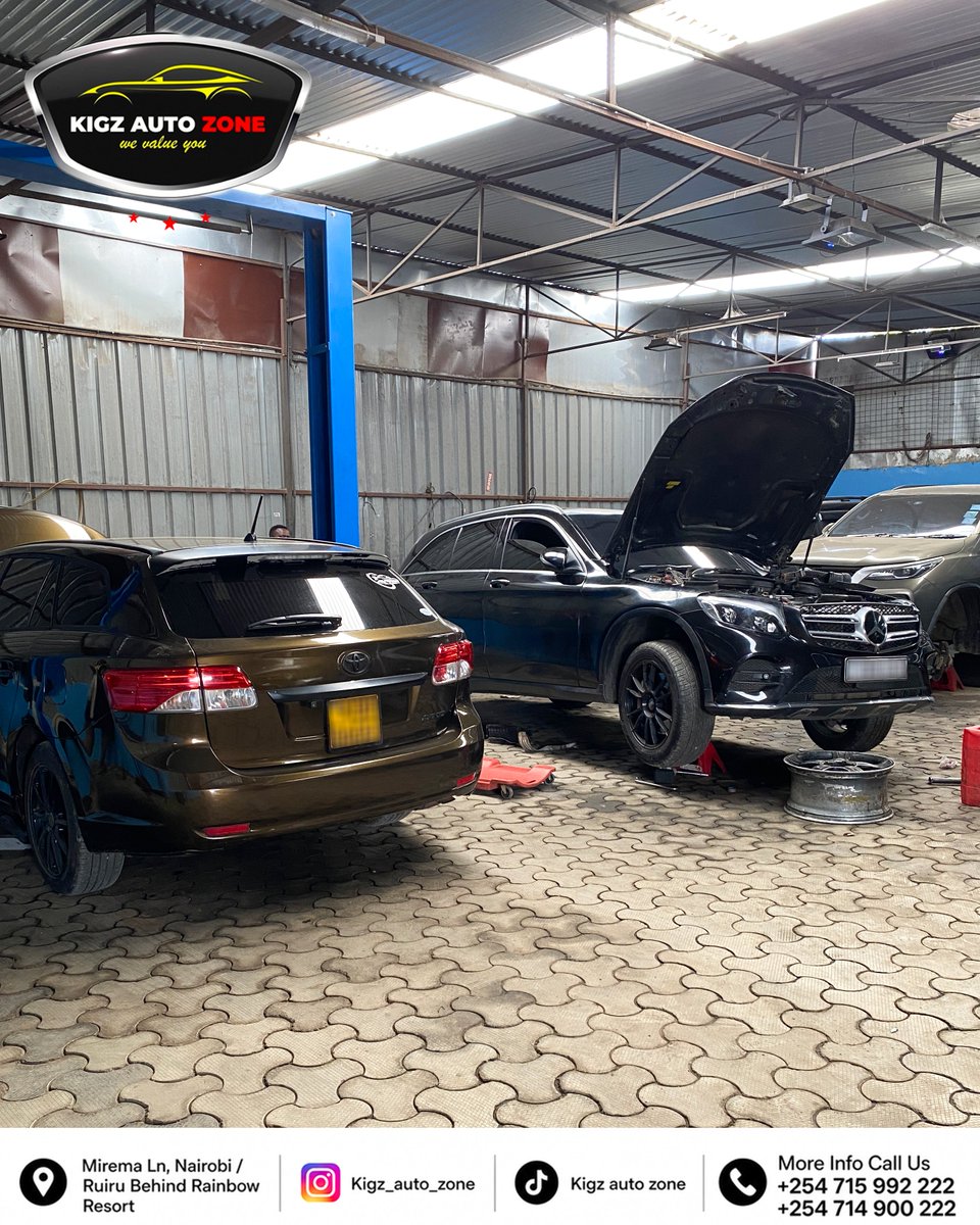KigzAutoZone254's tweet photo. GARAGE DAY at Kigz Auto Zone.

Diagnostics. Servicing. Engine. Electrical. Suspension. Brakes. Gearbox. Bodywork.

📞 0714 900 222 | 0715 992 222
📍 Mirema Lane &amp; Ruiru

#KigzAutoZone #GarageDay #AutoRepair https://t.co/avRJHgFypI