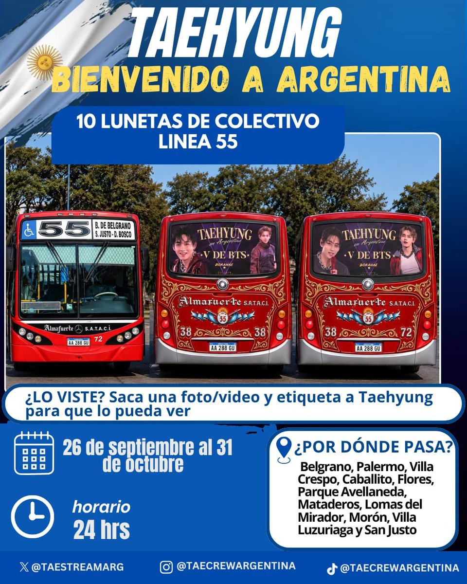 TaeStreamArg's tweet photo. A toda nuestra comunidad 💜🇦🇷

Queremos aclarar que los comentarios negativos hacia Taehyung que se han visto en los  citados del   Tweet de TAEGUIDE, NO nos representan como fandom argentino de V

Acá en Argentina a Taehyung se lo ama, se lo respeta y se lo espera con muchísimo amor. Llevamos meses trabajando en proyectos con el grupo de Tae Crew Argentina para darle la bienvenida más linda cuando llegue con BTS.

El fandom argentino de Taehyung es amor, es unión y es apoyo incondicional. No dejemos que unos pocos comentarios empañen todo  el cariño que le tenemos a Tae en Argentina 

 💜