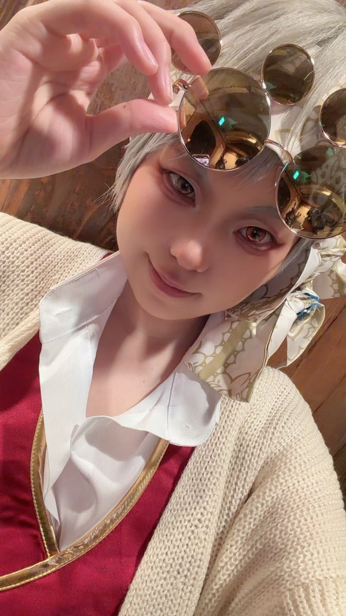 am05wakoq's tweet photo. アウパしました！閉園ぎりぎりまで遊んだよ〜！✨️
#Dハロ仮装2026 #Dハロツイステ #ツイステコスプレ https://t.co/H0I12Eso4B