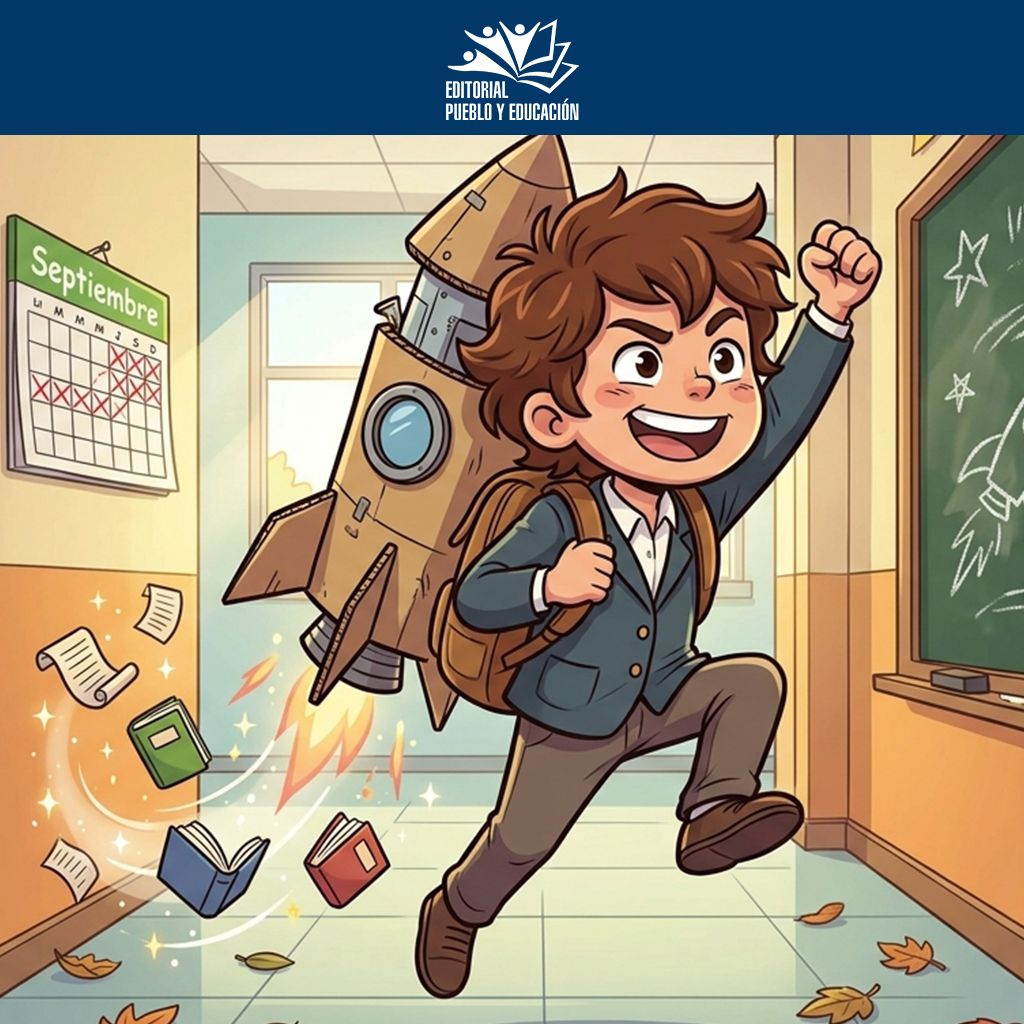PuebloEditorial's tweet photo. ¡Último lunes de septiembre! Aborda la jornada con entusiasmo renovado
y demuestra todo lo que has crecido en estas semanas de clases. 🚀📚
#ÚltimoLunes #CierreDeMes #ÉxitoEscolar https://t.co/Kn296R3SHL