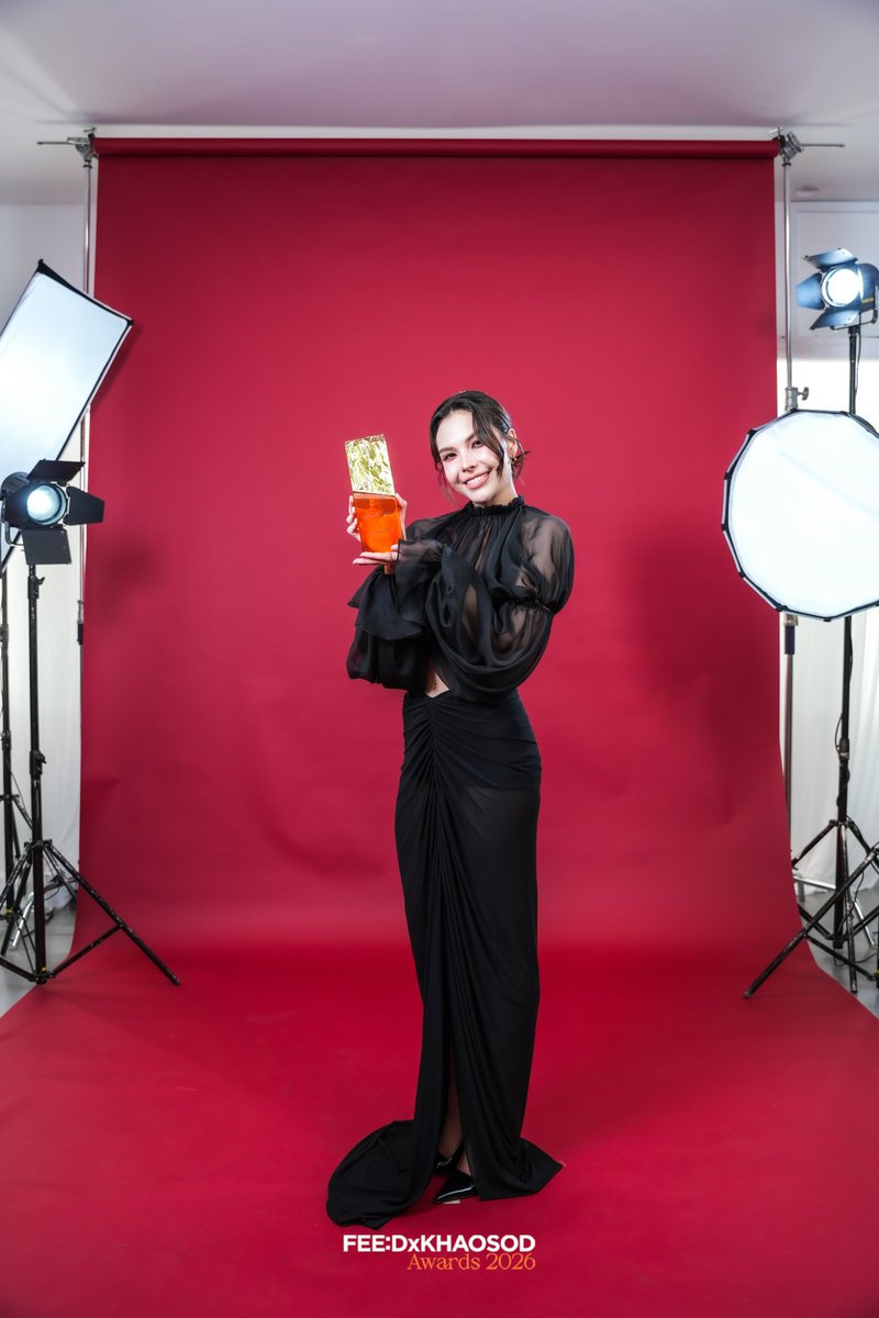 feed_4_future's tweet photo. 🏆นักแสดงหญิงยอดนิยม
.
#FEEDxKHAOSODAwards2026
#SonyaSaranphat https://t.co/NZRIqZxQxV