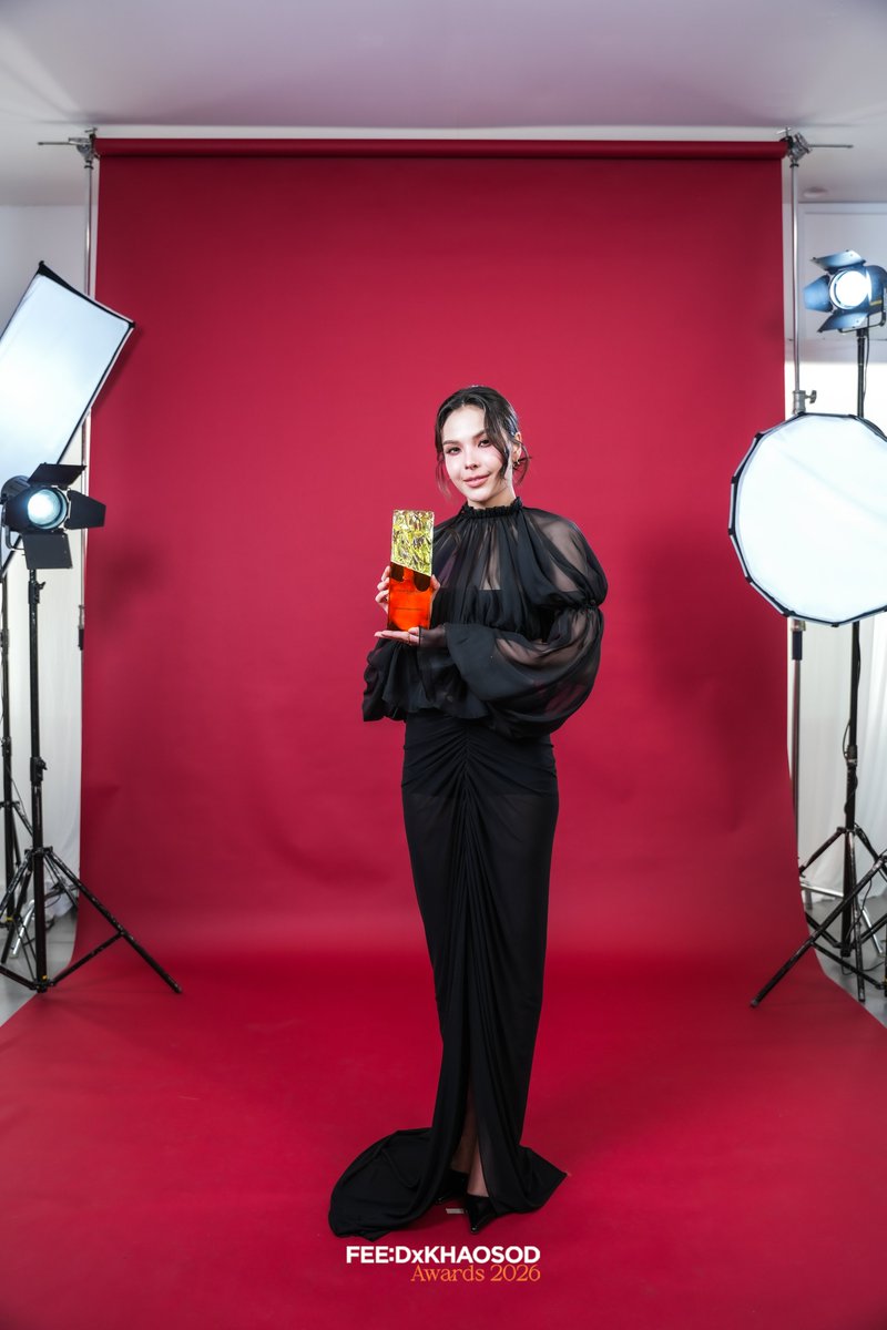 feed_4_future's tweet photo. 🏆นักแสดงหญิงยอดนิยม
.
#FEEDxKHAOSODAwards2026
#SonyaSaranphat https://t.co/NZRIqZxQxV
