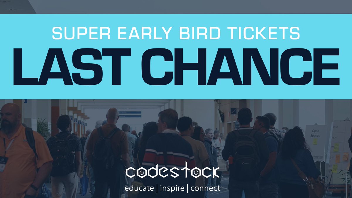 CodeStock tweet picture