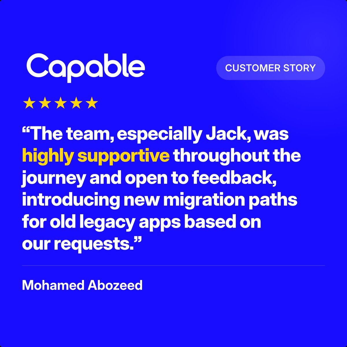 GoCapable tweet picture