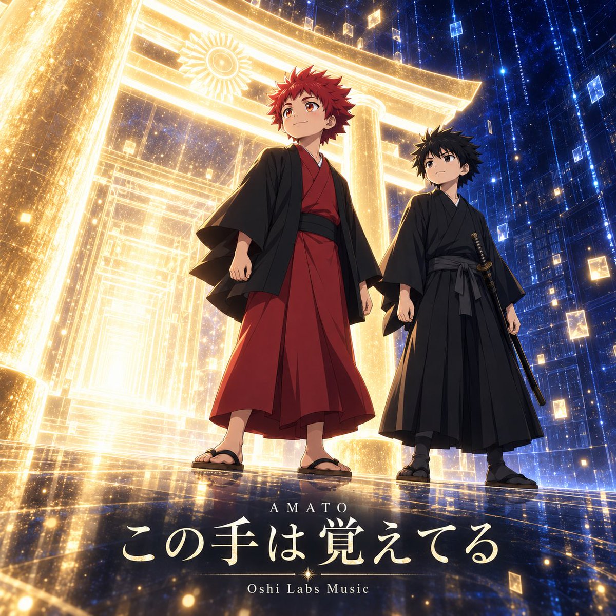 oshilabs's tweet photo. AMATO Episode 4’s theme song is OUT NOW! 

“この手は覚えてる” from Oshi Labs Music. 🎧🎶

For the bonds we refuse to let go of.
Listen now https://t.co/87V9w1mZaJ https://t.co/t0zC7kVMW2
