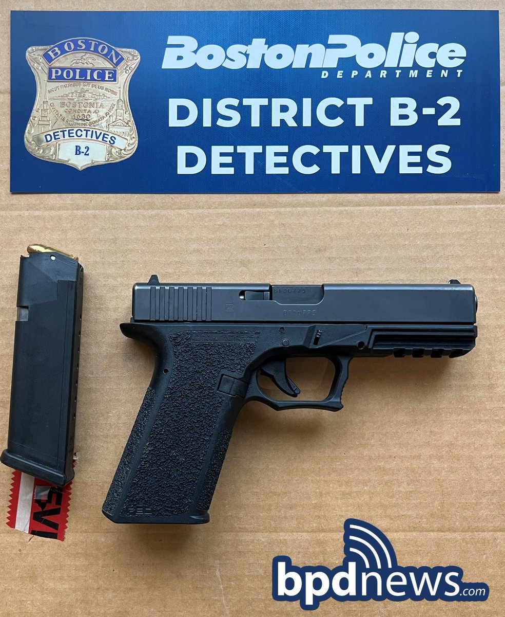 bostonpolice's tweet photo. Boston Police Arrest North Billerica Resident on Firearm and Attempted Murder Charges Following ShotSpotter Activation. https://t.co/ID44l8cok6 https://t.co/Dp6V904PXv