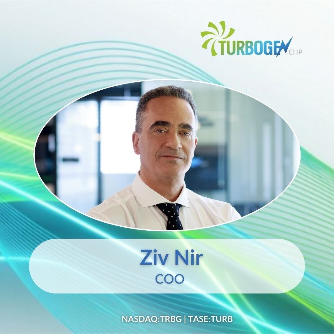 TurboGen4's tweet photo. $TRBG's COO, Ziv Nir, brings 30+ years of experience to our growing team as he works to steer our operations to meet the surging need for local, resilient, and sustainable power generation.

Learn more about our leadership team: https://t.co/d71ma6x9oK https://t.co/IJf2If4HuA