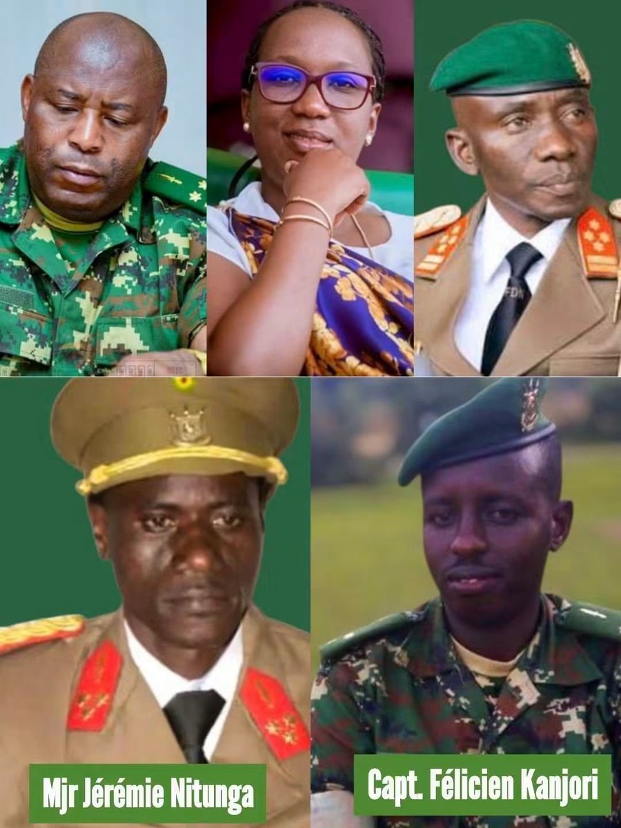 Karinganire_Has's tweet photo. 🔴 The Burundian army has abandoned its senior officers! Because they are Tutsis, that is why they have been accused of fabricated charges claiming that they are Rwandan spies.

Today, it has been one month and one week since two Burundian senior officers who were fighting in the DRC, Major Jérémie Nitunga and Captain Félicien Kanjori, were arrested by FARDC soldiers who suspected them of being Rwandan spies, and then taken to Kinshasa to be imprisoned.

Information we obtain from the Burundian army headquarters states the following:

1. It is true that Major Nitunga and Captain Kanjori are detained in Kinshasa. What their colleagues were told, that they were at the Burundian Embassy, is not true. They are detained.

2. The Burundian army is waiting for them to be tried. If they are convicted and sentenced, the army will immediately stop their salaries.

3. Those working at the Etat-Major Général of the FDNB were also shocked to see the army leaders abandon Burundian senior officers. They told us that they believe the Burundian authorities and the army have now become like servants of the DRC, which is why they say nothing. They all say that this situation is a disgrace for Burundi.

🔴 The DRC often sentences to death soldiers whom it accuses of treason on the battlefield. Such a punishment is not permitted in Burundi. Major Nitunga and Captain Kanjori were on a mission to which they had been sent by Burundi in a country that has friendly relations with Burundi. They were arrested while carrying out their duties. If they committed any offence, it is the Burundian military court that should try them.

What is happening to these senior officers is another sign that the Burundian army has been sold to the DRC. Congo treats them as mercenaries it has purchased, rather than as soldiers of an independent country.

President Ndayishimiye, Minister Nijimbere, General Niyongabo, this is now a serious betrayal you have committed against Burundi.
