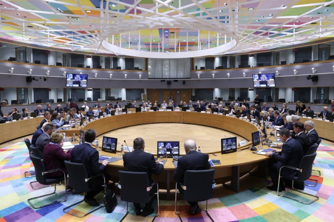 SLOtoEU's tweet photo. #FAC #Defence | Ahead of today’s meeting of EU 🇪🇺Defence Ministers in Brussels, 🇸🇮 Minister of Defence Valentin Hajdinjak attended the Steering Board meeting of the European Defence Agency (#EDA). https://t.co/ZO3OTr479c