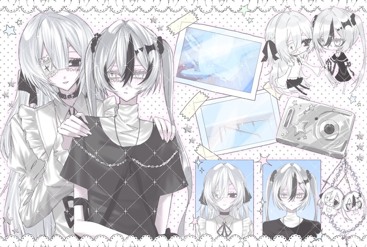 Dv5kr's tweet photo. ♥描き合いありがとうございました♥ https://t.co/kz9Gsu8nxQ