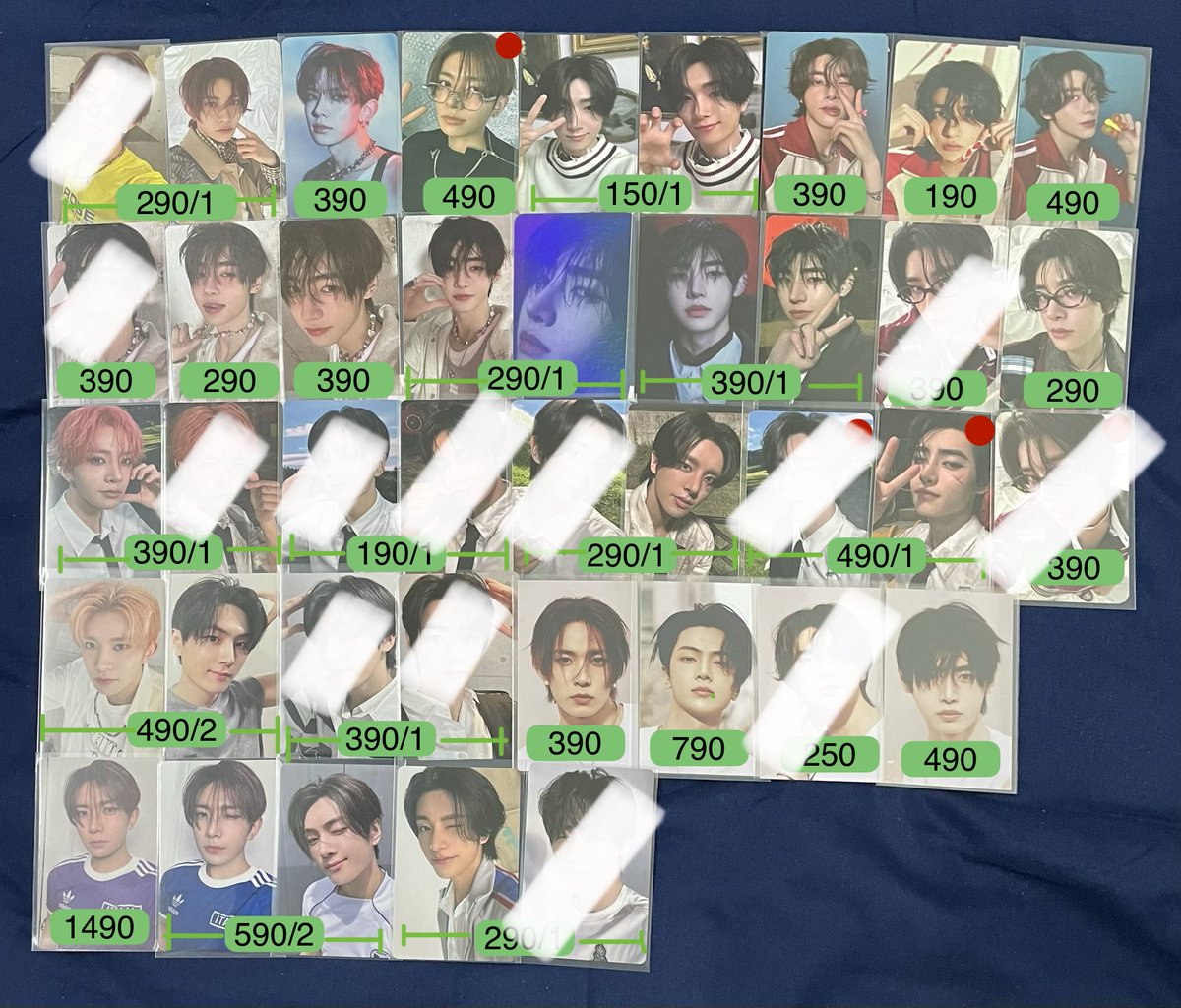 MustBMW's tweet photo. พร้อมส่ง / ready to ship
• ราคาตามรูป

ใบที่มีจุดสีแดง บังคับรับคู่ใบอื่นๆที่ไม่มีจุด
👉🏻สนใจ dm มาได้เลย
🚗ค่าส่ง ems 40฿

#ตลาดนัดเอนไฮเพน #ตลาดนัดENHYPEN #ตลาดนัดเอนจีน https://t.co/9PZmK1jN5o